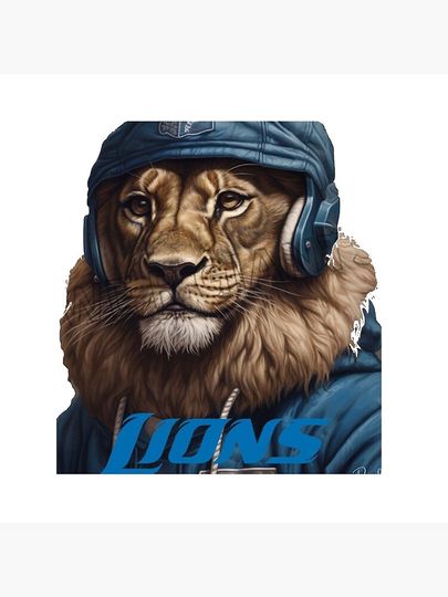 Detroit Lions Pillow