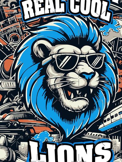 Detroit Lions Real Cool Design  iPhone Case