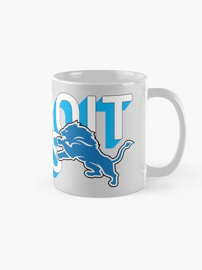 detroit lions Coffee Mug
