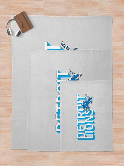 detroit lions Throw Blanket
