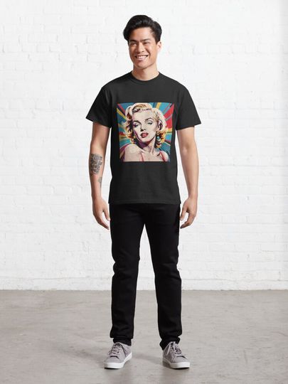 Marilyn Monroe Pop-Art Portrait Classic T-Shirt