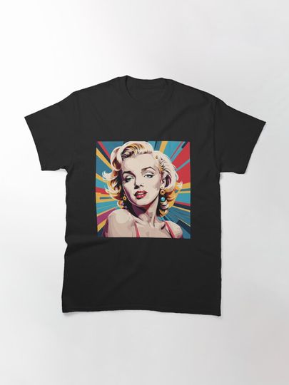 Marilyn Monroe Pop-Art Portrait Classic T-Shirt
