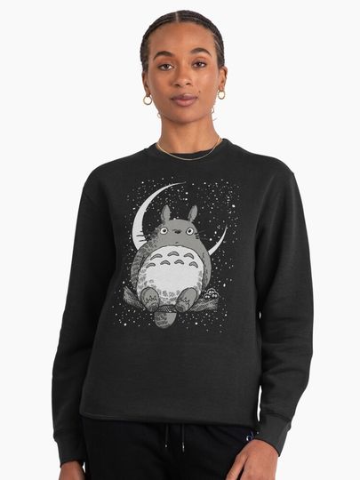 Sit Under The Moon Pullover Sweatshirt