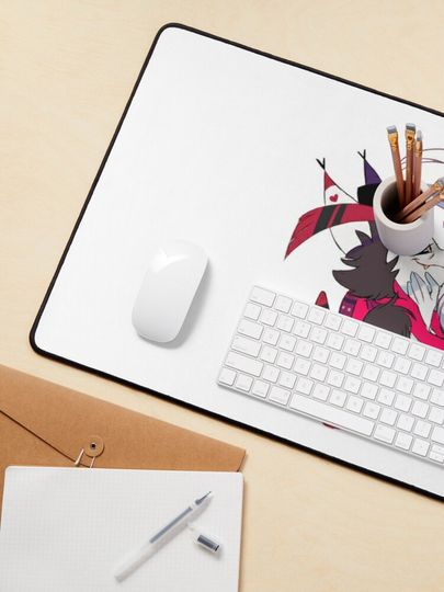 Hazbin Hotel Desk Mat, Hazbin Hotel Decor