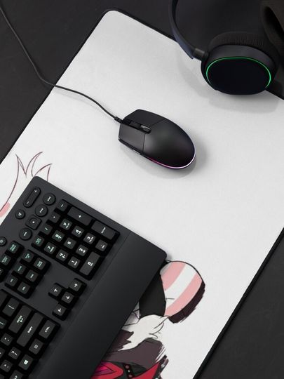 Hazbin Hotel Desk Mat, Hazbin Hotel Decor