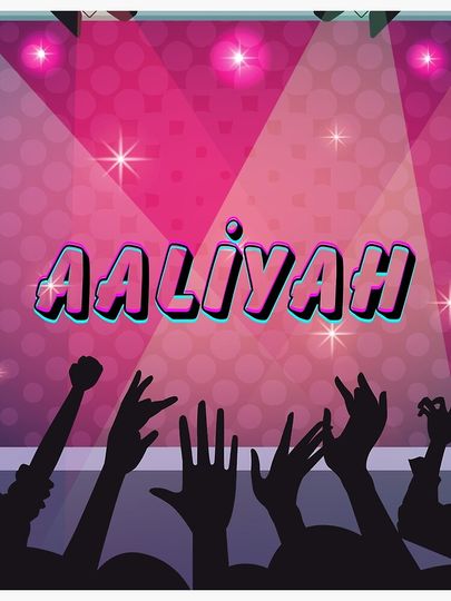 Aaliyah Dana Haughton Canvas