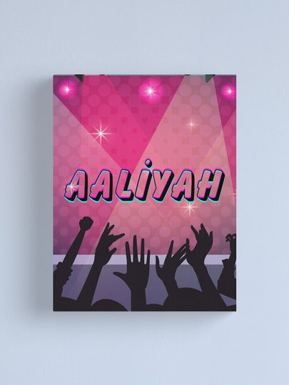 Aaliyah Dana Haughton Canvas