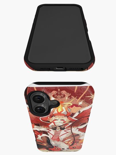 Hazbin Hotel Lucifer Morningstar Tshirt Sticker iPhone Case