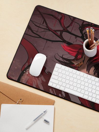 Hazbin Hotel Desk Mat, Hazbin Hotel Decor