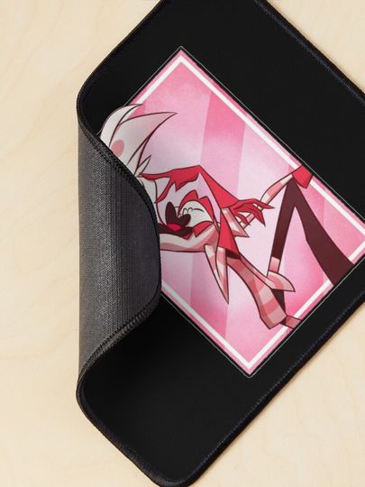 Angel Dust Hazbin Hotel Mouse Pad, Hazbin Hotel Decor