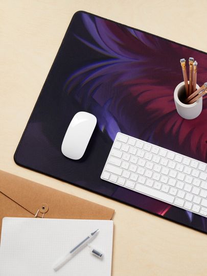 Alastor Hazbin Hotel Desk Mat, Hazbin Hotel Decor