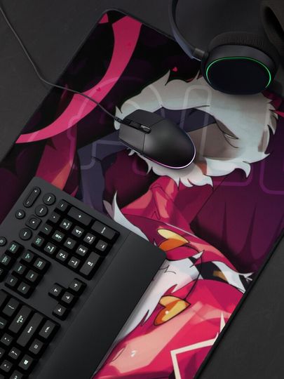 Hazbin Hotel Desk Mat, Hazbin Hotel Decor