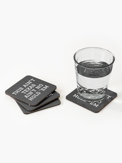 TEXAS HOLD EM Coasters