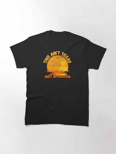 LINEAR WOMAN TEXAS SUNSET Classic T-Shirt
