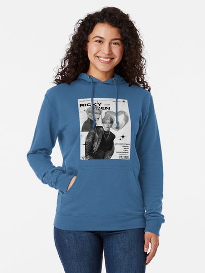 zerobaseone Ricky heartthrob concept Lightweight Hoodie