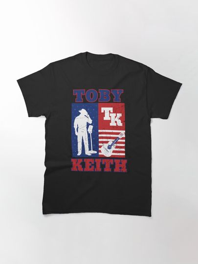 Toby Keith TK Classic T-Shirt, Toby Keith Shirt, Singer Shirt