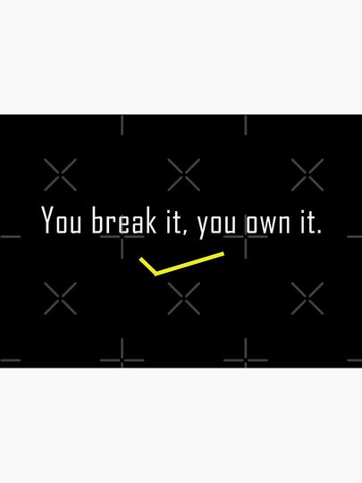 You Break It You Own It Poster, Caitlin Clark Poster