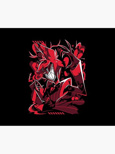 Alastor Hazbin Hotel Mouse Pad, Hazbin Hotel Decor