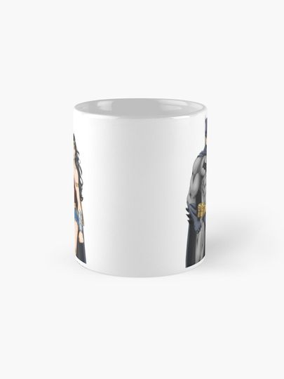 Batman and Wonder Women Coffee Mug