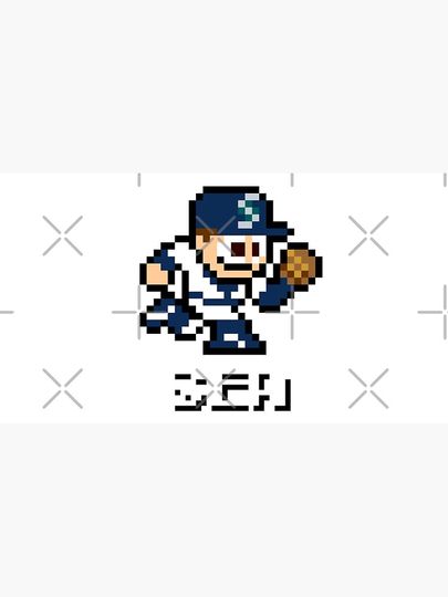 Seattle (8-bit Player + Initials) Cap