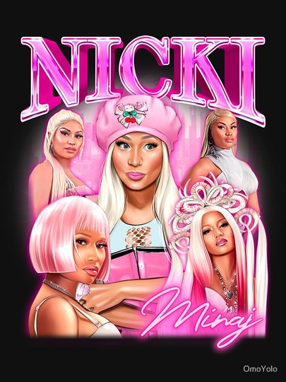 Nicki Minaj Queen of Rap in Gag City Sweatshirt