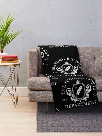 The Tortured Poets Department Throw Blanket