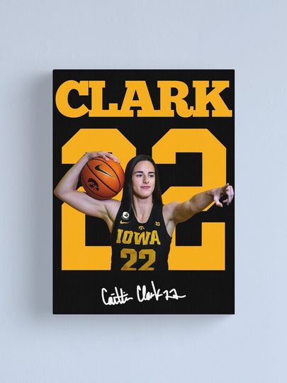 Caitlin Clark 22 Canvas Print