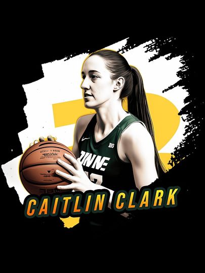 Caitlin Clark 22 Canvas- Caitlin Clark merch