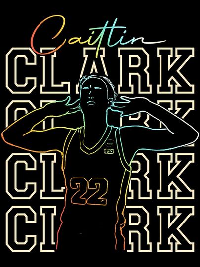Caitlin Clark Poster, Caitlin Clark Baseball Poster
