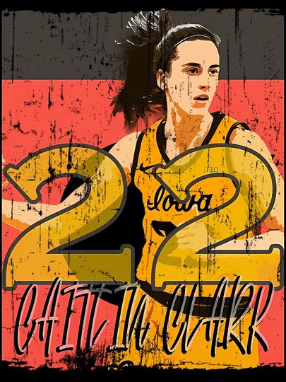 Love Caitlin Clark Vintage Canvas Print