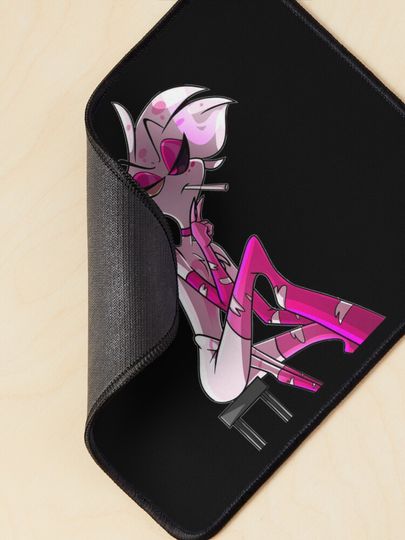 Angel Dust Hazbin Hotel Mouse Pad, Hazbin Hotel Decor