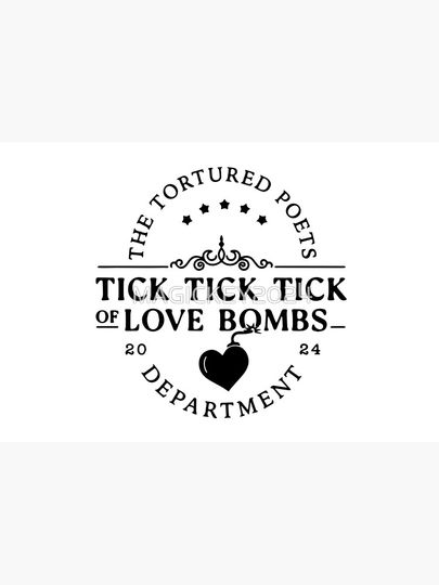 The Tick Tick Tick of Love Bombs, The Tortured Poets Department Jigsaw Puzzle