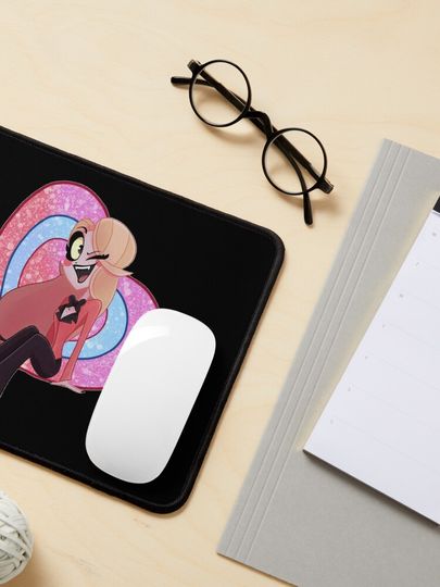 Charlie Hazbin Hotel Mouse Pad, Hazbin Hotel Decor