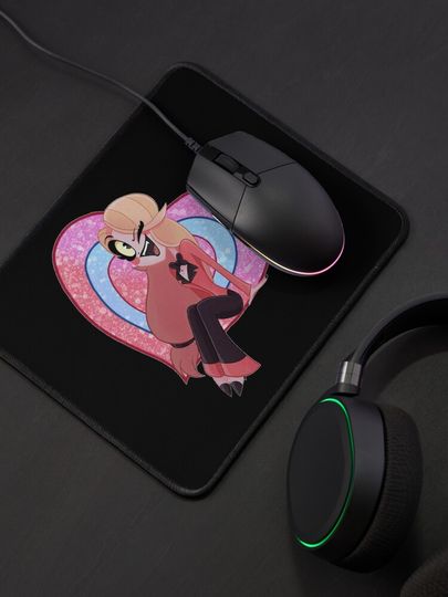 Charlie Hazbin Hotel Mouse Pad, Hazbin Hotel Decor