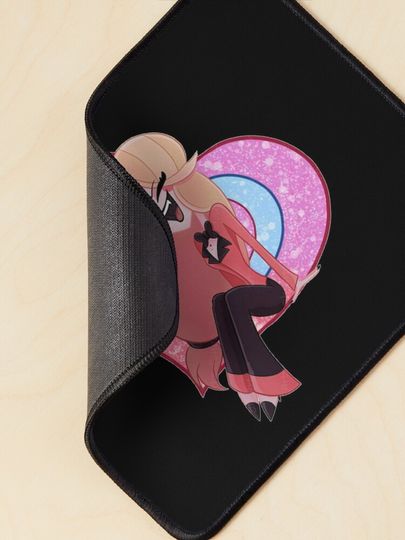 Charlie Hazbin Hotel Mouse Pad, Hazbin Hotel Decor