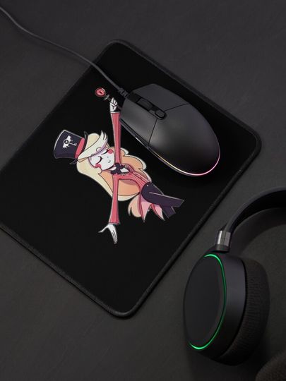 Charlie Hazbin Hotel Mouse Pad, Hazbin Hotel Decor