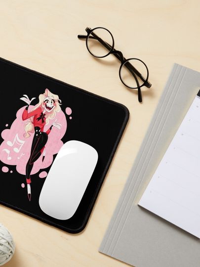 Charlie Hazbin Hotel Mouse Pad, Hazbin Hotel Decor