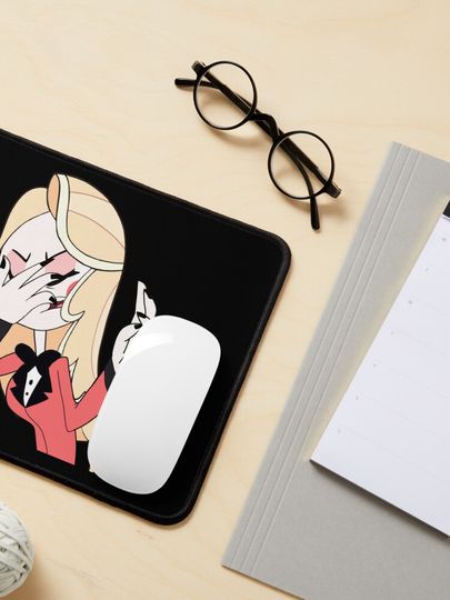 Charlie Hazbin Hotel Mouse Pad, Hazbin Hotel Decor