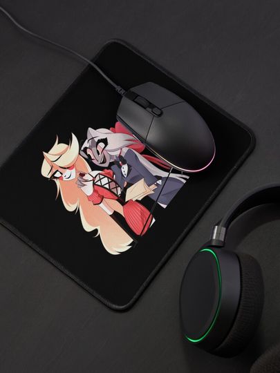 Charlie Hazbin Hotel Mouse Pad, Hazbin Hotel Decor