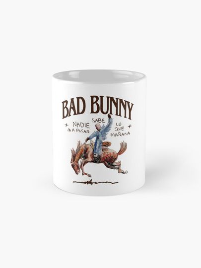 Bad Bunny Nadie Sabe Album Coffee Mug
