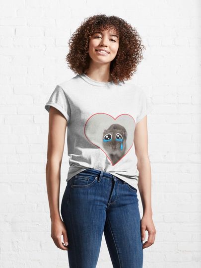 Sad Hamster Meme Shirt, Funny Trend T-Shirt
