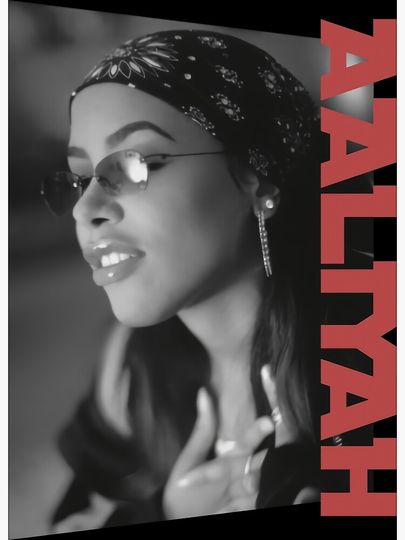 Aaliyah Dana Haughton Pop Canvas