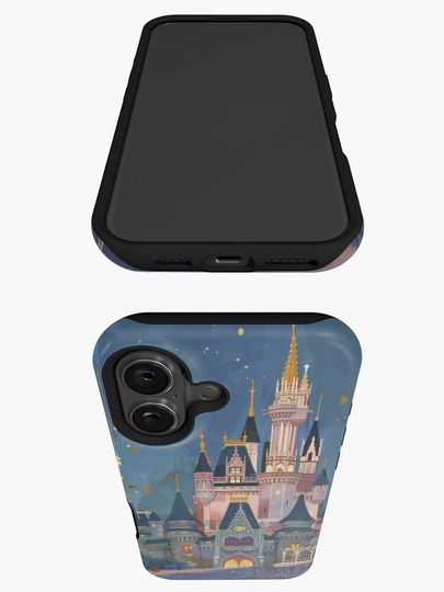 Castle Illustration iPhone Case