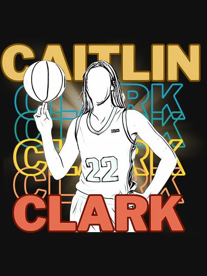 Basketball Caitlin Clark Illustration Sweatshirt