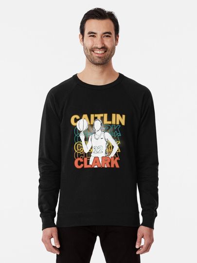Basketball Caitlin Clark Illustration Sweatshirt