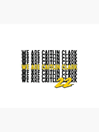 we are caitlin clark 22 Mouse Pad