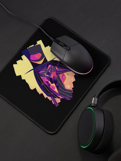 Sir Pentious Hazbin Hotel Mouse Pad, Hazbin Hotel Decor