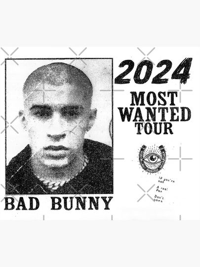 Bad Bunny, Most Wanted Tour Canvas