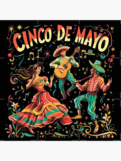 Cinco de Mayo Fiesta Mariachi Band Poster