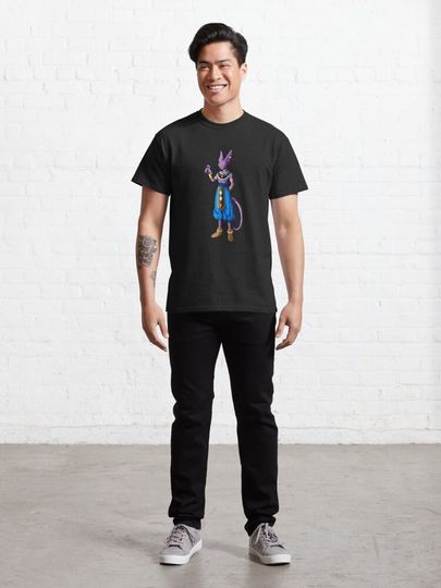 Beerus God of Destruction Dragon Ball Wiki  Classic T-Shirt